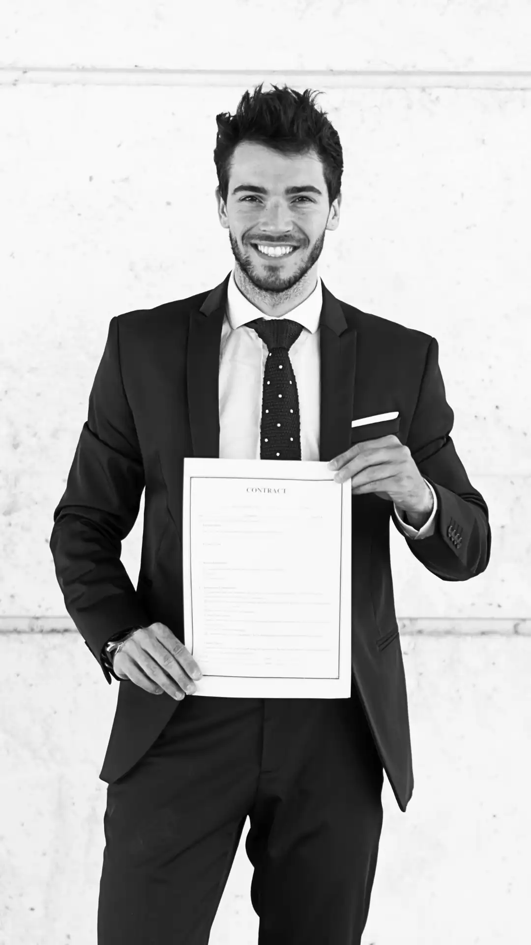 Businessman as a symbol for employment in Panama