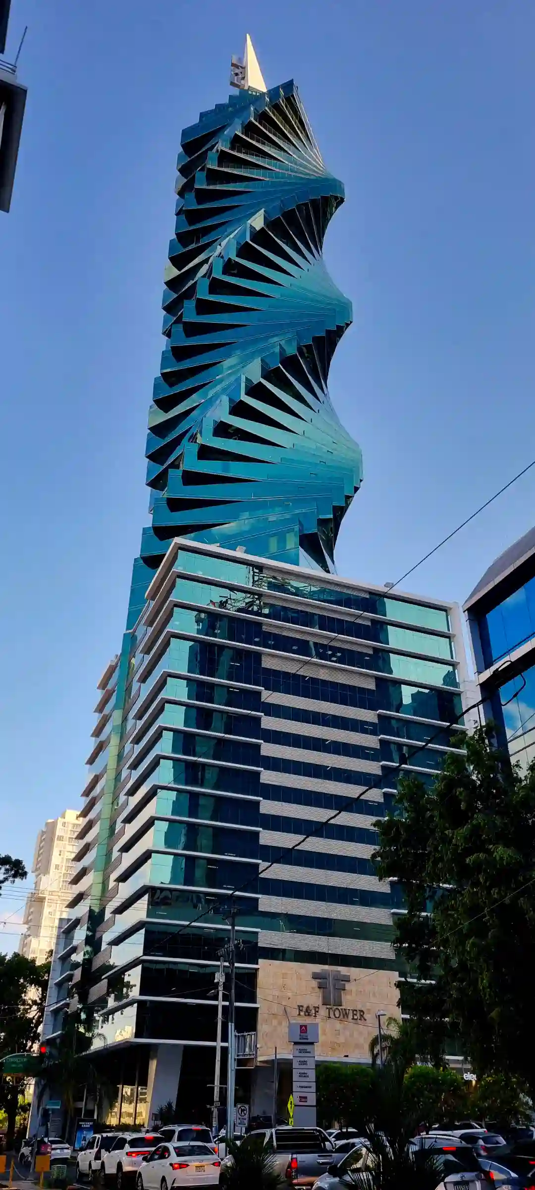 Business district of Panama City